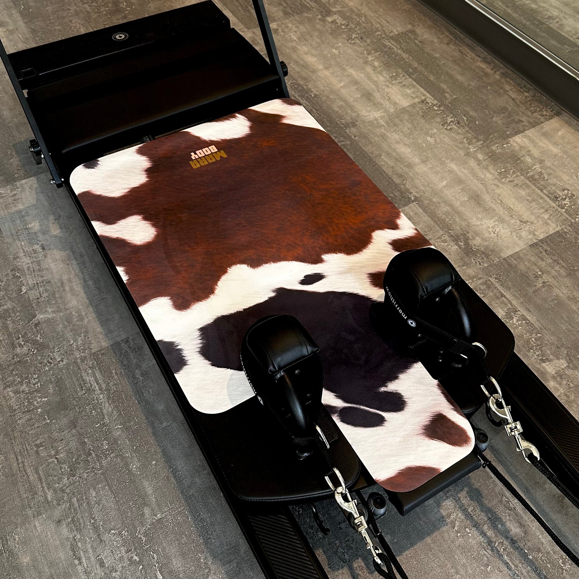 cow print pattern pilates reformer mat, pilates reformer mat, pilates reformer mat canada, mats for pilates reformer studio, beautiful pilates reformer mats, pilates reformer mats canada, microfiber pilates reformer mats, mats for pilates studio canada, mats for pilates studio, pilates mat canada, pilates reformer studio pinterest, pilates studio toronto, pilates studio vancouver, pilates studio ottawa, pilates studio montreal, reformer mat canada, reformer studio toronto, reformer studio montreal