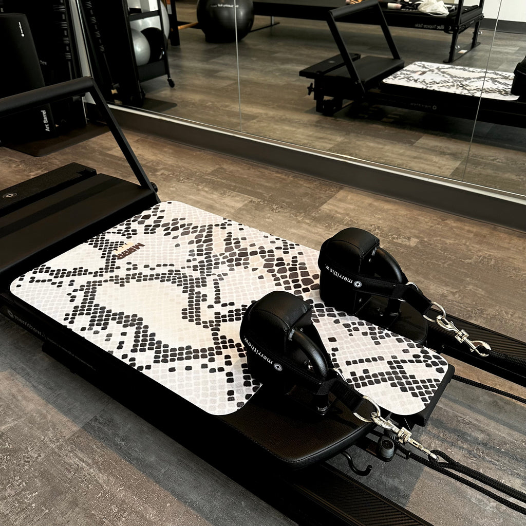 snake skin print pilates reformer mat, pilates reformer mat, pilates reformer mat canada, mats for pilates reformer studio, beautiful pilates reformer mats, pilates reformer mats canada, microfiber pilates reformer mats, mats for pilates studio canada, mats for pilates studio, pilates mat canada, pilates reformer studio pinterest, pilates studio toronto, pilates studio vancouver, pilates studio ottawa, pilates studio montreal, reformer mat canada, reformer studio toronto, reformer studio montreal