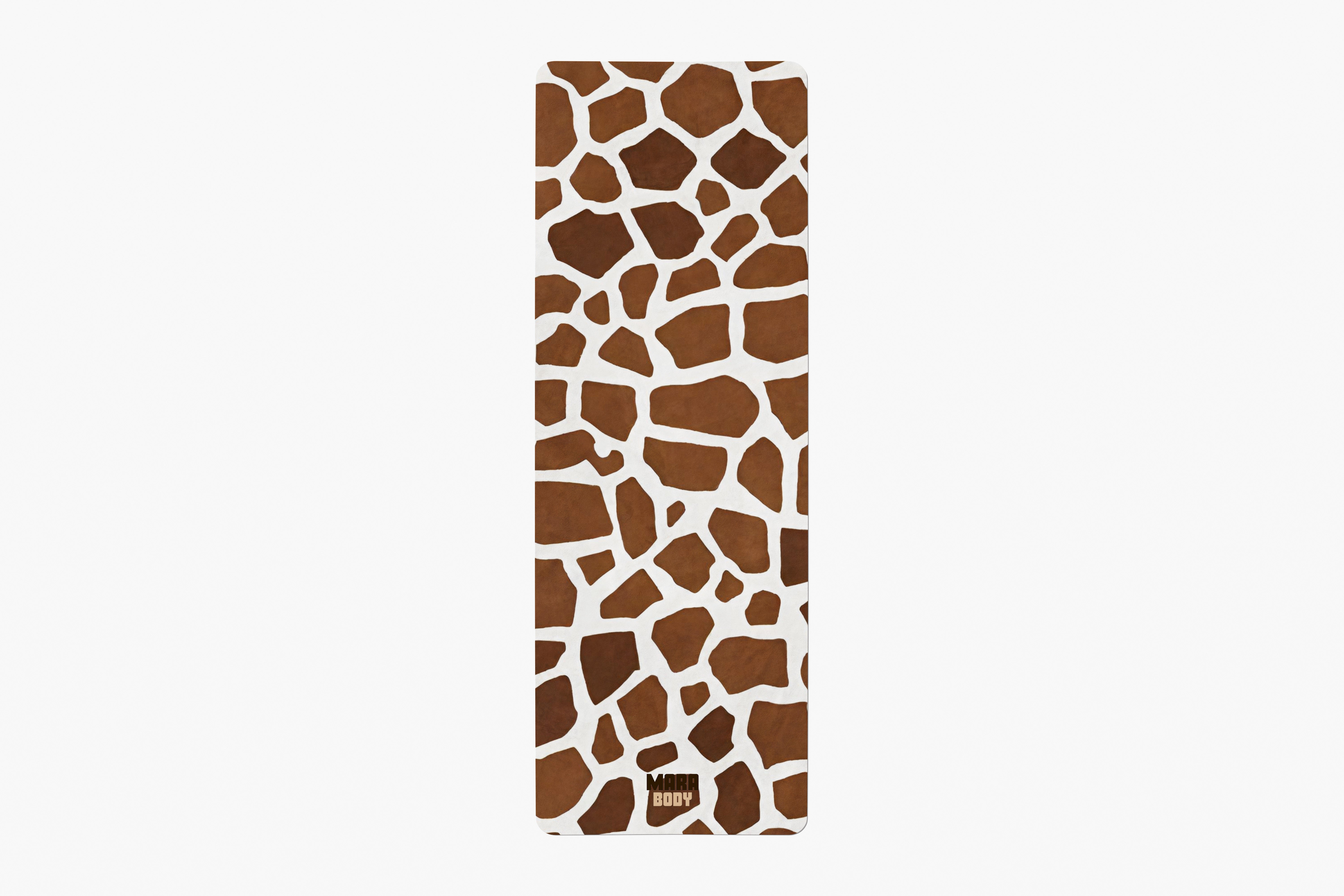 GIRAFFE Aesthetic Smart Yoga Mat. 3.5mm. Non slip. Eco friendly. MARA BODY